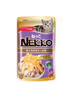 ( 12 ซอง ) Nekko Tuna cheese ปลาทูน่าชีส ในเยลลี่ 70 กรัม