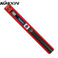 KKmoon เครื่องสแกนไร้สายแบบพกพาเครื่องสแกน A4ขนาด900DPI Jpg/pdf จอแสดงผล LCD พร้อมถุงป้องกันสำหรับเอกสารธุรกิจเครื่องรับหนังสือภาพ