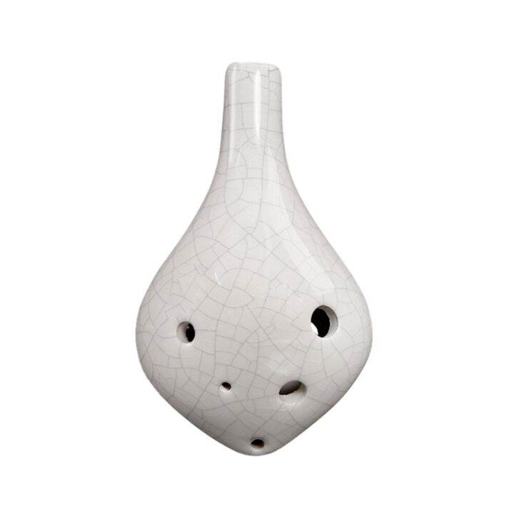 6หลุมเซรามิก-ocarina-alto-c-ขวดไวน์สไตล์มือวาดเครื่องดนตรีที่มีคะแนนเพลงสำหรับคนรักดนตรี