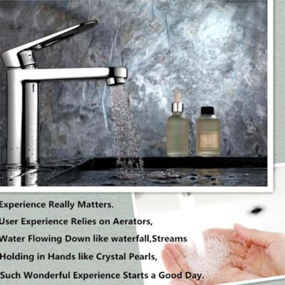 Faucet Water-saving Bubbler Flow Restrictor Nozzle Flow Regulator Head Filter Core Splash-proof Bubbler C0Y4