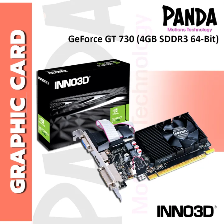 Inno3D GeForce GT 730 (4GB SDDR3 64-Bit) | Lazada
