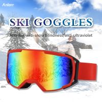 New Anti-fog UV400 Double Lens Ski Goggles Outdoor Sports Skiing Goggles Kids Adults Snow Snowboard Protective Glasses Eyewear