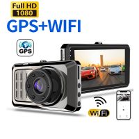 Dash Cam WiFi Full HD 1080P Car DVR Rear View Camera Video Recorder Night Vision Dashcam Parking Monitor GPS Tracker Black Box