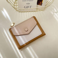 Money Clip Portable Wallets Zipper Card Bag Zipper Wallets Women Card Holder Simple Coin Purse Small Wallets