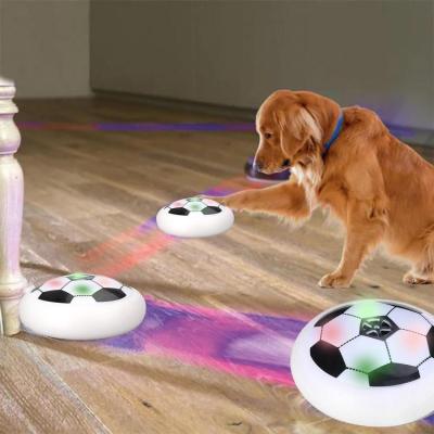 Air Floating Soccer Toy Light - Up Hover Balls เกมฟุตบอล Air Floating Training Ball พร้อมไฟ LED เกมในร่มสำหรับเด็ก ของขวัญวันเกิดสำหรับเด็ก สวัสดีทุกคน