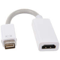 Cable - 1102 - 0.2 - Mini Cable adapter DVI to female for MacBook (0.20 m) white