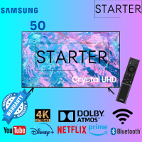 2023 NEW Samsung 50CU7000 CrystalUHD4K Smart Tv TizenOS Youtube Netflix Disney+ VIU ประกันศูนย์ 1 ปี ส่งฟรีทั่วไทย