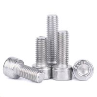 Extended Hex Socket Cap Screws 304 Stainless Steel M3 M4 M5 M6 M8 M10 x 100 110 120 130 140 150mm Hexagon Socket Bolts