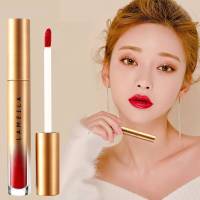 Hot !! LAMEILA Velvet Matte Air Lip Glaze Moisturizing ลิปกลอสให้ความชุ่มชื้นยาวนาน เครื่องสำอาง ลิป /เครื่องสำอางสำหรับริมฝีปาก /ลิปกลอส (NO.1021)