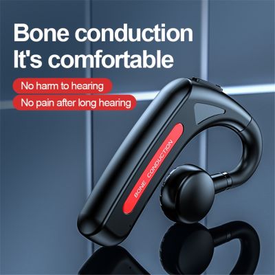 ZZOOI M-618 Bone Conduction Single Ear Earhook Bluetooth Earphone Wireless HiFi Stereo Sport Waterproof Headset For IPhone Xiaomi