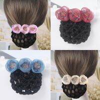 Korean version bank hotel staff professional headdress stewardess nurse coiled hair cloth hairpin exquisite headdress