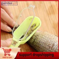 Home Kitchen Fish Scales Scraper Fish Cleaning Tool Scraping Scales Device With Cover Durable Fish Scale Peeler Fish Skin Brush