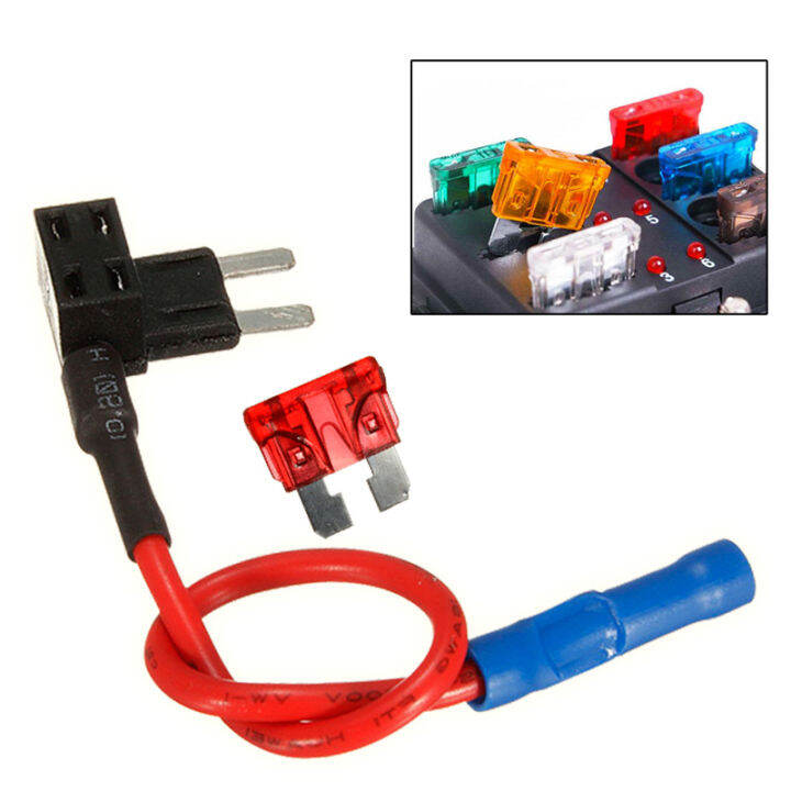 12V Car Blade Fuse Holder Addacircuit TAP M/S/Mini ATM Auto Fuse