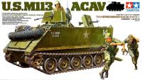 Tamiya 35135 135 Scale Model Kit US M113 ACAV เกราะทหารม้าโจมตียานพาหนะรุ่นอาคาร