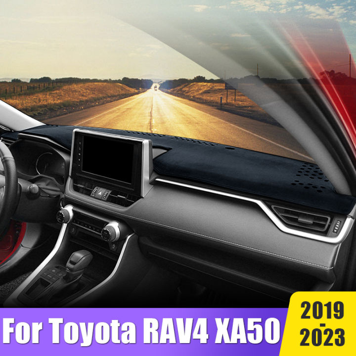 Car Dashboard Cover Mat Dash Board Sun Shade Pad Anti-UV Case For Toyota  RAV4 XA50 2019 2020 2021 2022 2023 2024 RAV 4 Hybrids