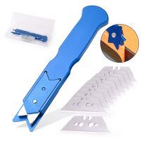 FOSHIO 2-5mm Adjustable Car Vinyl Wraps Edge Cutting Knife Carbon Fiber Film Paper Cutter with Metal Blades Window Tinting Tools