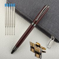 Luxury School Stationery Signature Metal Ballpoint Pen School Office Supplies Roller Ball Pen Pens