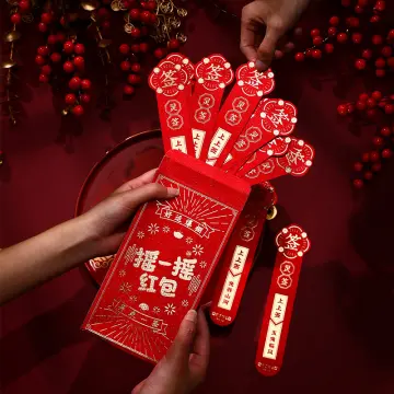  Red Envelopes Chinese 2023 12pcs,Chinese Red
