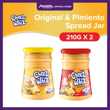 Shop Cheese Whiz Pimiento 210g online | Lazada.com.ph