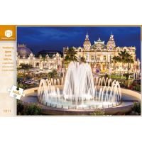 Jigsaw Puzzle ตัวต่อจิ๊กซอว์ 500 ชิ้น T011 Architecture สิ่งก่อสร้าง Monte Carlo Monaco รูปมอนติคาร์โล ประเทศโมนาโก MagicLand6