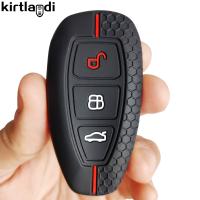 hot【DT】 for Grand C Kuga Mondeo Fiesta Ecosport Transit silicone remote key case car keychain