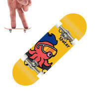 การพิมพ์ Professional ไม้โลหะผสม Finger Board สเก็ตบอร์ด Mini Finger Boards รถบรรทุกสเก็ต Finger Skateboard Kid Toy