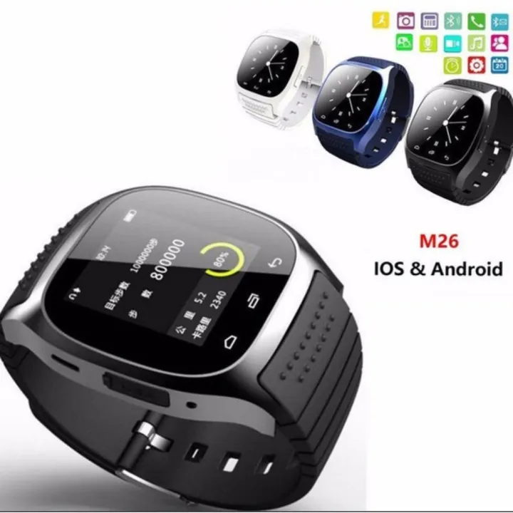 Smartwatch m26 outlet whatsapp