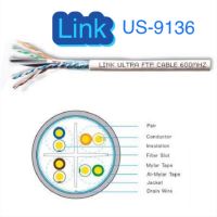 Link US-9136 F/UTP สายแลน Link Cat6 มีชีล 305 เมตร