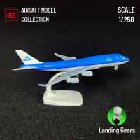 ขนาด1:250โลหะการบิน20ซม. KLM B747โมเดลเครื่องบินเครื่องบินจำลอง Kids Toys ของขวัญคริสต์มาสตกแต่งห้องสำหรับเด็กผู้ชาย