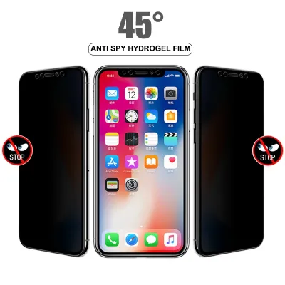 Anti Spy Privacy Soft Hydrogel Film For iPhone 12 Pro 11 XS Max X XR 7 8 Plus SE 2020 Screen Protector Film Not Glass