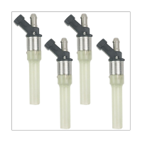 4 PCS Fuel Injectors for Chevy Pickup Truck V6 4.3L 12568332A FJ10565 Car Accessories Parts