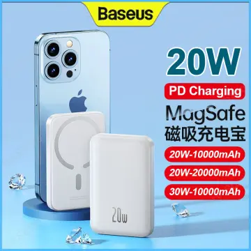 Baseus Power Bank 10000mAh 20000mAh Mini Magnetic Wireless Fast Charge  Auto-wake For iPhone 15 14