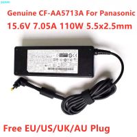 7.05A 15.6V ของแท้110W อะแดปเตอร์ AC CF-AA5713A M1 CF-AA5713A2E สำหรับ CF-29พานาโซนิค CF-31 CF-52 CF-53ที่ชาร์จแหล่งจ่ายไฟแล็ปท็อป