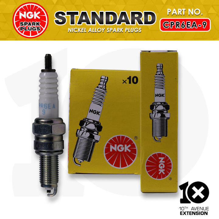 NGK Nickel Spark Plug CPR6EA9 for XRM 125, WAVE 125, CB125 Motorcycle
