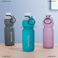 minglieyue2 750ml ขวดน้ำกีฬาขนาดใหญ่แบบพกพากลางแจ้งวิ่งเดินป่ารั่วขวดพลาสติก crink CUP สำหรับโยคะออกกำลังกาย