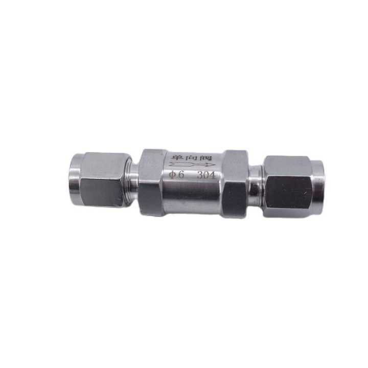 free-ship-check-valve-3-6-8-10-12-mm-1-8-1-4-3-8-1-2-hard-tube-ss304-stainless-steel-high-pressure-acid-proof-one-way-valve