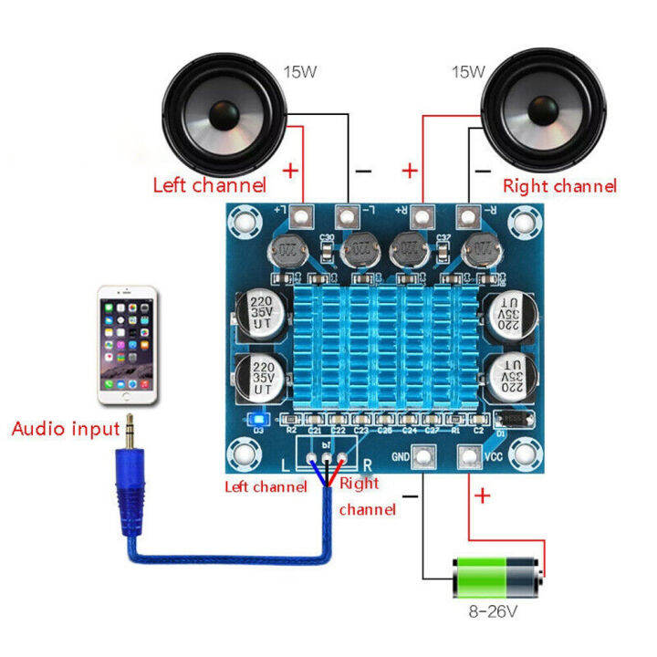 โมดูลขยายเสียง-tpa3110-xh-a232-30w-30w-2-0-channel-stereo-audio-digital-sound-power-amplifier