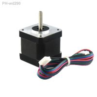 1PC 42BYGH40 Nema17 Stepper Motor 1.8 Degree 42mm Dual Shaft 1.7A Motor for CNC Engraving Machine 42BYG40