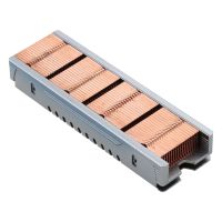 ฮีทซิงค์ M.2ทองแดงสำหรับ SSD NVME 2280โซลิดสเตตฮาร์ดไดรฟ์แผ่นระบายความร้อนเย็นหม้อน้ำสำหรับเดสก์ทอปคอมพิวเตอร์แล็ปท็อป