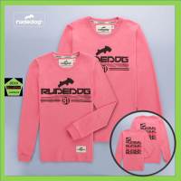 Rudedog เสื้อแขนยาว ชาย หญิง รุ่น Next dog สีชมพู