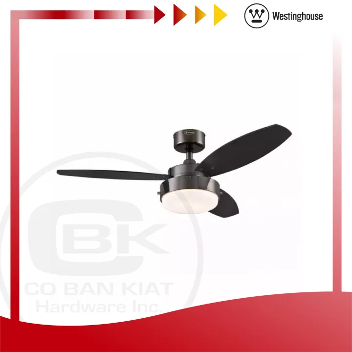 Westinghouse 42 Inches Alloy Ceiling Fan Black Graphite 78764 Indoor Adjustable Chain Included For Easy Reach When Turning On And Off Lazada Ph Indoor Ceiling Fan Adjustable Chain, Merwry Ceiling Fan
