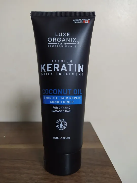 Luxe Organix Premium Keratin Treatment Virgin Coconut Oil Sachet 210ml 1 Bottle Lazada Ph 1598