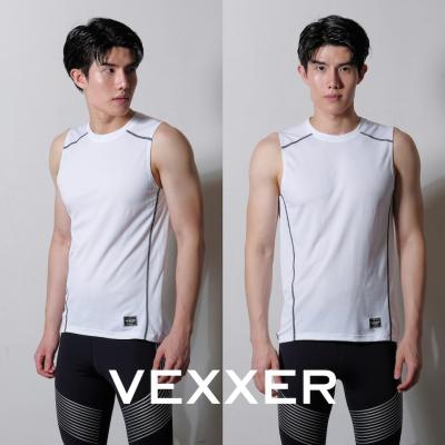 Vexxer Running Tanktop X01 – สีขาว เสื้อกีฬา แขนกุด เสื้อยืด เสื้อวิ่ง ออกกำลังกาย