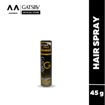 Gatsby hair spray outlet for straightening