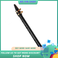 Black Pocket Sax Portable Mini Saxophone Key of C Little Plastic Saxophone with Carrying Bag Woodwind Instrument