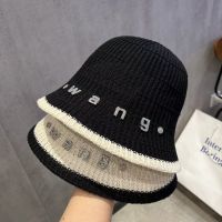 【YD】 Knitted Hat Breathable Colorblock Womens Hip Hop Cap Men Bob Outdoor Gorros Panama