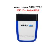 Vgate VLinker BM + V2.2 ELM327 OBD2ของแท้สำหรับ BM-W เครื่องค้นหาไวไฟ OBD 2วินิจฉัยรถ ELM 327เครื่องมืออัตโนมัติสำหรับ Android และ IOS