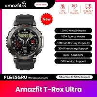 Amazfit นาฬิกาอัจฉริยะพร้อมระบบจีพีเอสดูอัลตราสมาร์ทวอท์ชอัลตร้าเกรดทหารสำหรับกิจกรรมกลางแจ้งเพื่อโทรศัพท์ IOS Android เวอร์นาบิก