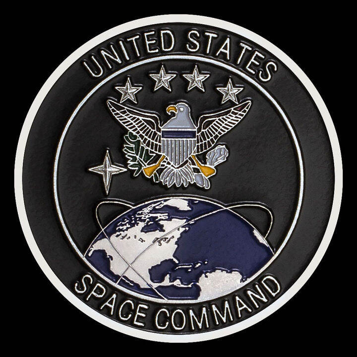 สหรัฐอเมริกา-special-force-department-of-the-air-force-เหรียญที่ระลึก-space-command-ของขวัญสะสมเหรียญทหาร-kdddd