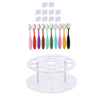 Drawing Painting Art Blush Brushes Flat Kit With Brushes Holder Display Stand Rack Shelf Storage Tool Drying Racks Organizers